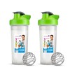 HOMESHOPA Powder Shaker Bottles, 700ml Protien Shaker Bottle with Mixer