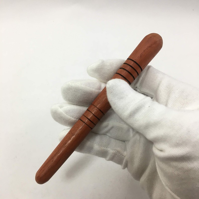 Wooden Pressure Point Push Stick (Cross+Stick), Set of 2 Types,