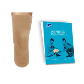JianiMed Prosthetic Stump Shrinkers–Below Knee, 50cm, Compression, Amputee Socks, 20-30, Daily use, Taiwan Excellence S
