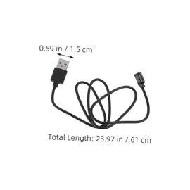 DOITOOL 2pcs Magnetic Smartwatch Charging Cable Pin for Smartwatches Material Compatible Various Models Backup Charging