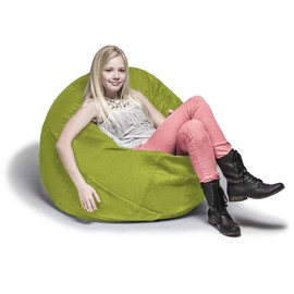 Jaxx 4 ft Cocoon Bean Bag Chair, Lime