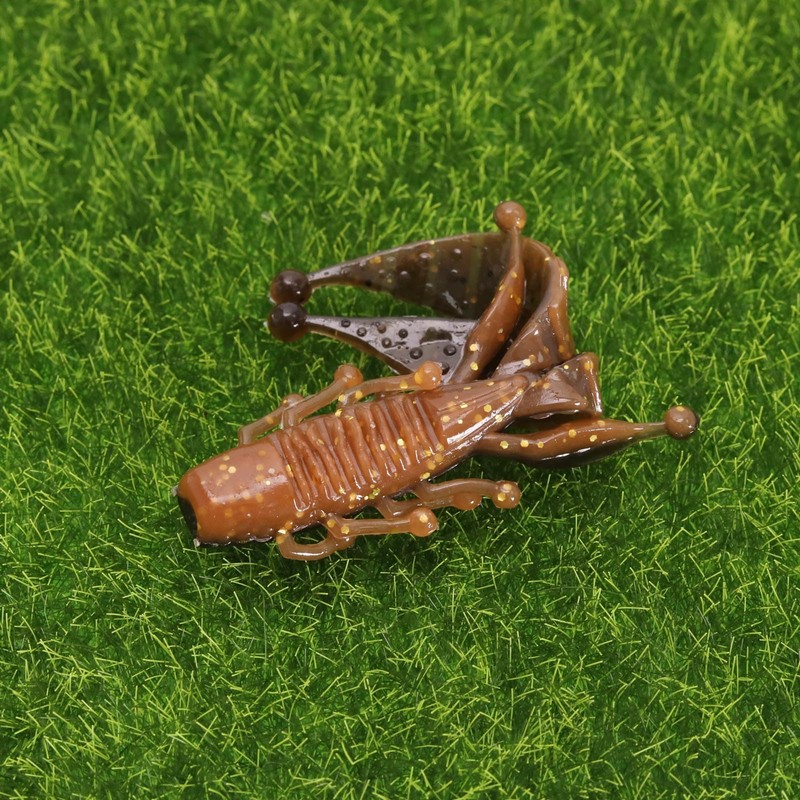 eMagTech 24Pcs Fishing Soft Lures Crawfish Soft Baits Bionic Replica