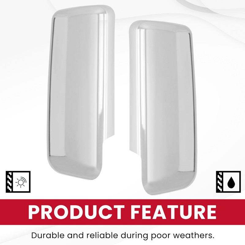 HECASA Door Mirror Covers Compatible with Peterbilt 579 Left &
