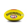 Sherrin AFL Replica All Surface Football, Yellow, Size 2