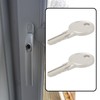 Micro Traders 5Pcs UPVC Window Handle Key Compatible with Securistyle