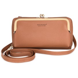 Montana West Small Crossbody Bag for Women Western Style Cellphone Purse Wallet Bag Travel Size With Strap MWC-121BR
