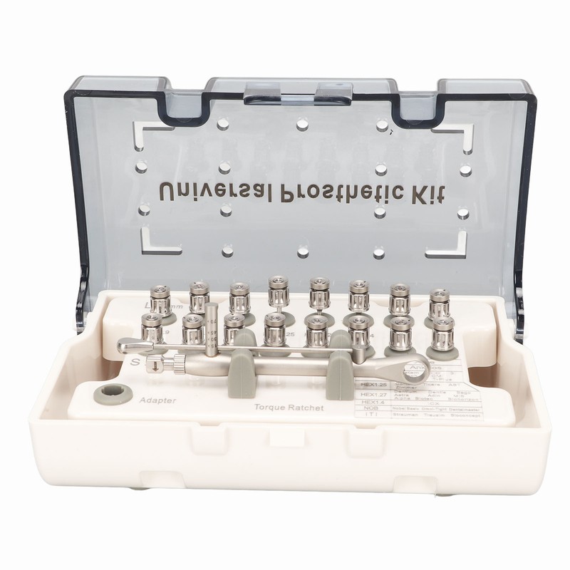 16pcs Dental Implant Screwdriver Stainless Steel Professional Heat Resistant Precise