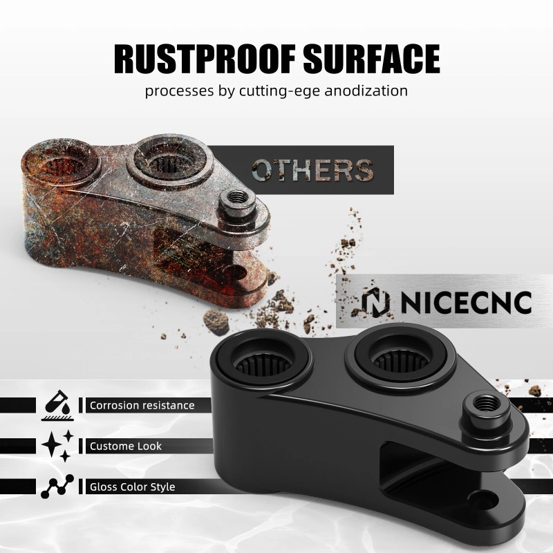 NiceCNC 40mm CNC Rear Drop Lowering Link Kit For KTM