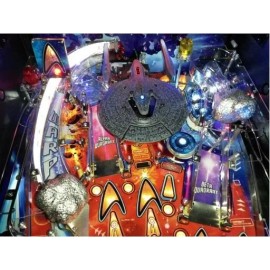 Stern Pinball Star Trek Stern Pinball Machine Vengeance flasher shield.  Mod Hooked on Pinball