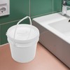Zerodeko Mobile WetWipe Buckets White 4 L Portable Wipes Dispenser
