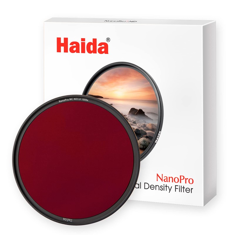 Haida ND1000 Filter - 77mm Neutral Density Filter with Nano