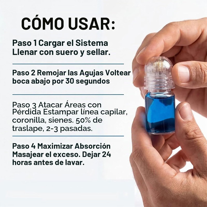 Péptidos de Cobre Cabello, Copper Peptide Serum, Mild Maintenance for