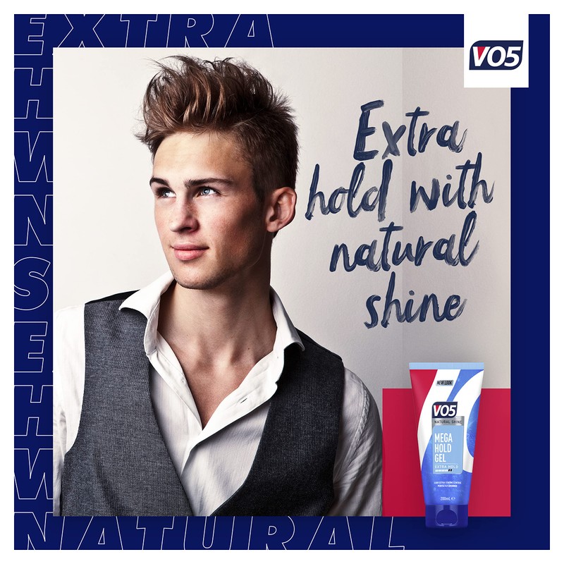 VO5 Mega Hold 24 hour extra strong control Styling Gel