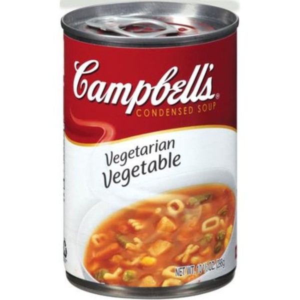 Campbell's, Condensed Vegetarian Vegetable Soup, 10.5oz Can (Pack of 6)