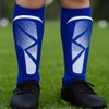 Vizari 'Vector' Slip-in Football Shin pads for Adults - Blue