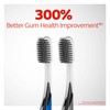 Colgate Gum Health Charcoal Adult Manual Toothbrush, Ultra Soft, 4