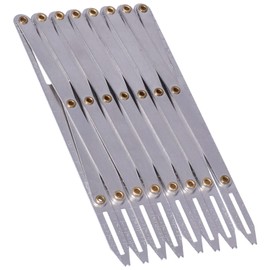 Dpofirs Expanding Sewing Gauge Aluminium Sewing Gauge Quilting Sewing Tool Quilting Equal Space Divider Sewing Tools for Craft Pleated Button Space