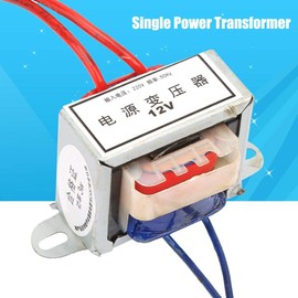 Electric Transformer AC 220V to AC 12V Single Power Transformer Insulated Power Supply Transformer (12V), Default