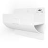 White Ladder Hooks for Garage Wall - Step Ladder Holder