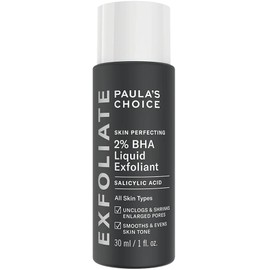 Paula's Choice SKIN PERFECTING 2% BHA Liquid Exfoliant - Face Exfoliating Peel Fights Blackheads & Enlarged Pores - with Salicylic Acid - Combination & Oily Skin - 30 ml