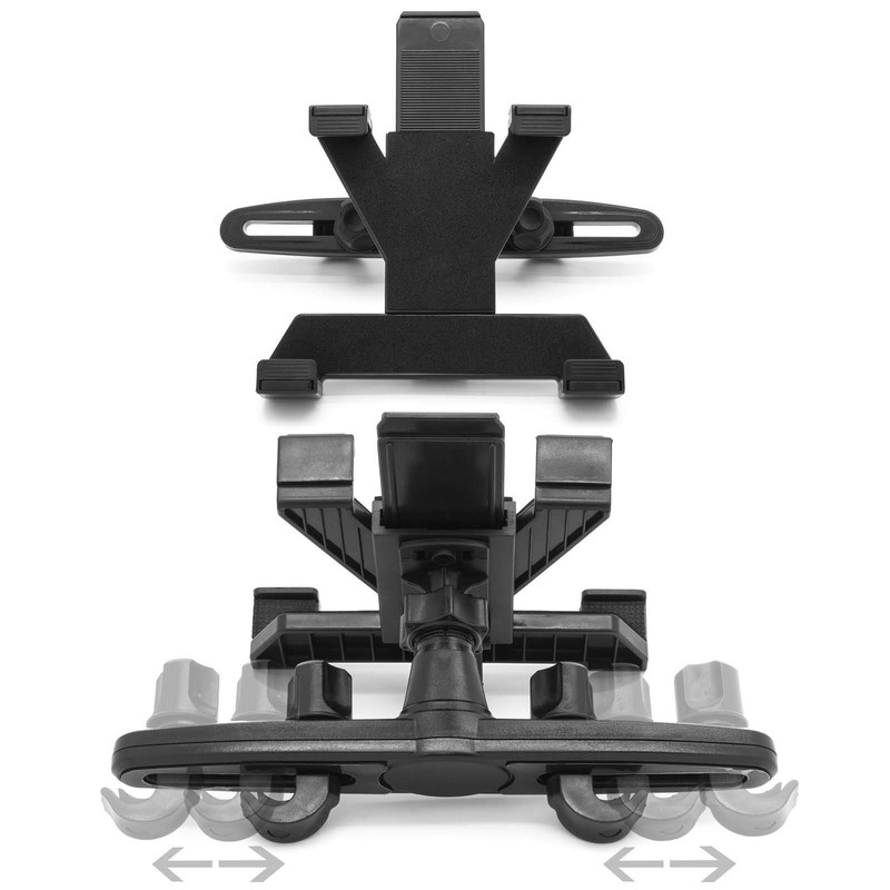 mobilefox® 360° Universal Headrest Mount Tablet Cradle Car Seat Mount