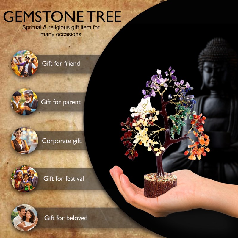 Crystal Tree for Home Decorations Crystals and Healing Stones Witchy