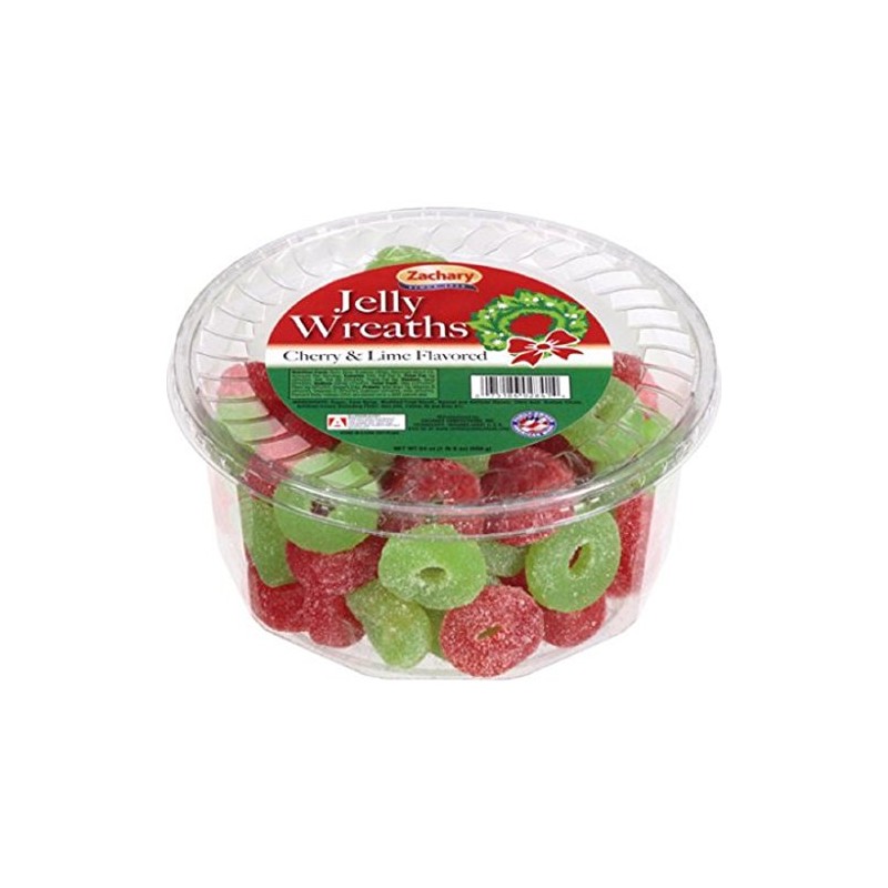 Zachary Jelly Wreaths Chewy Candy, 24 oz