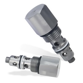 SU9500085P Hydro Check Relief Valves Fit for John Deere IH International Cub Cadet MTD 105 129 1210 1250 1860 Replaces SU9500085, 123481C2, IH-123481-C1, IH-123481-C2, IH-394872-R91 (Auto 2 PACK)