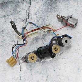 Ausla Transmission Magnet-Kit-Schaltmagnetventilpackersatz für Altima 2000-2006 Maxima 2000-2004 mit OE-Zahlen RE4F04B RE4F03B RE4FO4B RE4FO3B D83420BA