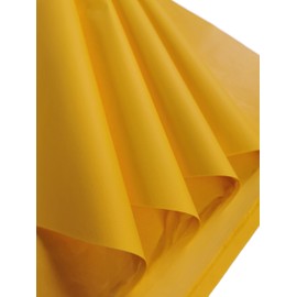 Yellow Tissue Paper 25 Large Sheets, Acid Free Art Paper, Perfect for Gift Wrap, Storage, Packing, Art & Craft Bulk Pack Archiving Shredding 70 x 50cm Sheet Size