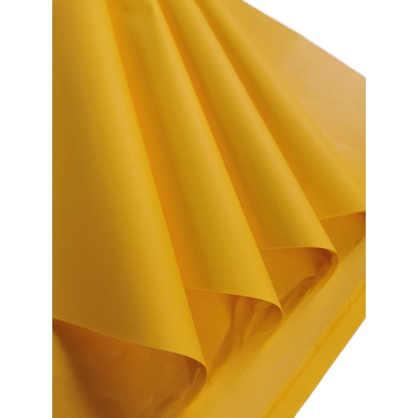 Yellow Tissue Paper 25 Large Sheets, Acid Free Art Paper,