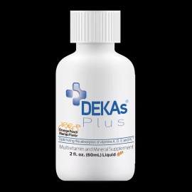 DEKAs Plus Multivitamin & Mineral Supplement Gluten Free Liquid 2 Oz Per Bottle
