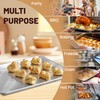 BIEAMA 12 Pack Half Size Baking Sheet Pan Aluminum Commercial