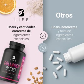 Colágeno Hidrolizado De 180 Cápsulas B Life