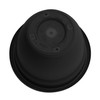 Bloem Ariana 10" Black Round Self-Watering Resin Planter Pot -