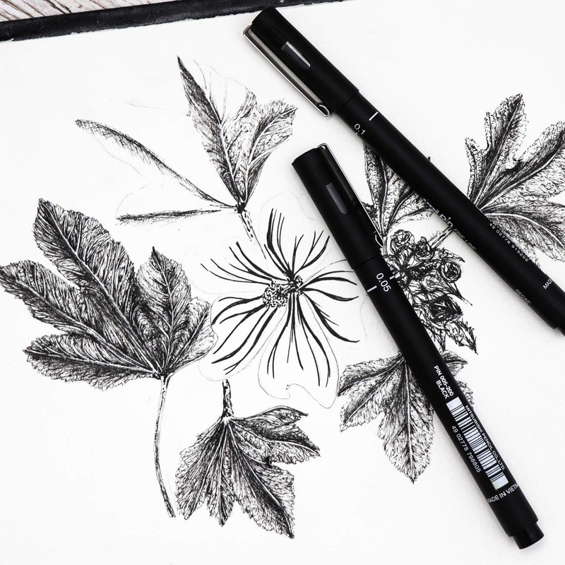 Uni-Ball Brush Pen - Black