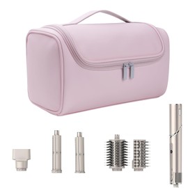 Faietineo Case For Sharks Flex Style - Travel Case Compatible With Airwrap, PU Storage Bag For Hair Tools, Portable Travel Organizer Airwrap Stylist