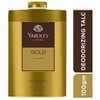 2 x 100gm Yardley London Gold Deodorizing Talcum Powder for
