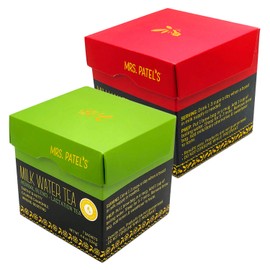 Mrs. Patel's Lactation Tea, Variety Pack, Herbal Blend & Chai Spice, For Breastfeeding and Pumping Moms, Drink Iced or Hot, Caffeine Free, GF, Dairy Free, Fenugreek Free (28 Small Tea Bags)