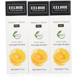 3PCS Eelhoe Eternity Vitamin C Serum, Eelhoe Eternity Collagen Boost Anti Aging Serum Vitamin C, Premium 20% Vitamin C Serum for Face, Korean Vitamin C Serum for Face Dark Spots