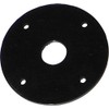 Black Scuff Plates Aluminum Hood Pin Plates 8 Pack
