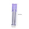 PACKOVE 10Pcs Refillable Roll Bottles for Lip Oil Plastic Containers