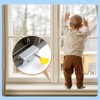 4 Sets Sliding Window Security Locks with Key-Childproof Window Stoppers