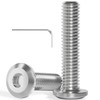 Pack of 20 M6 x 30 Flat Head Screws Stainless