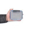 Dr.Fish Fly Fishing Box Waterproof Two-Sided Lightweight Slit Foam Clear