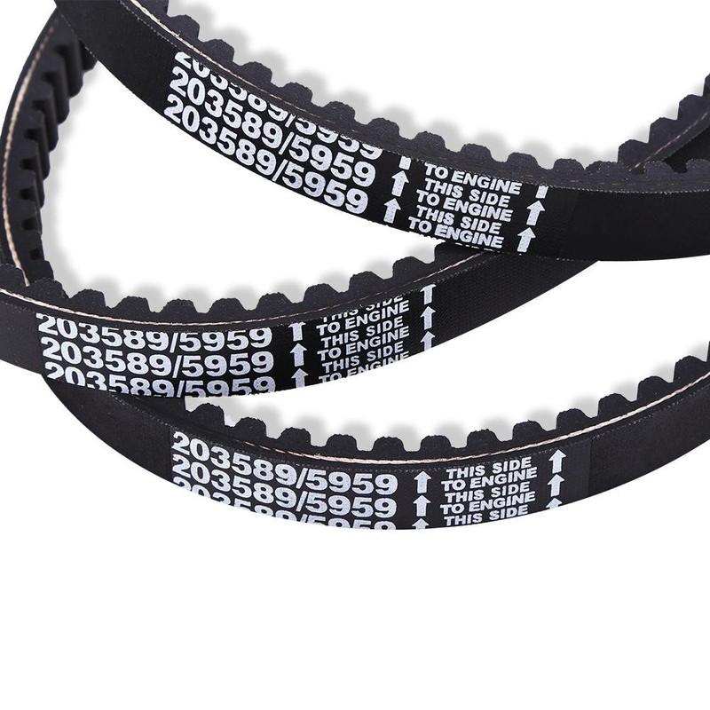 Keenso 30 Series Go Kart Drive Belt, 3 pcs Rubber