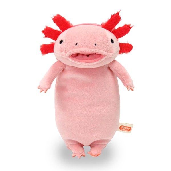 Shinada Global Mochi Series MPUP-0180P Mochi Axolotl Pen Case, Stuffed