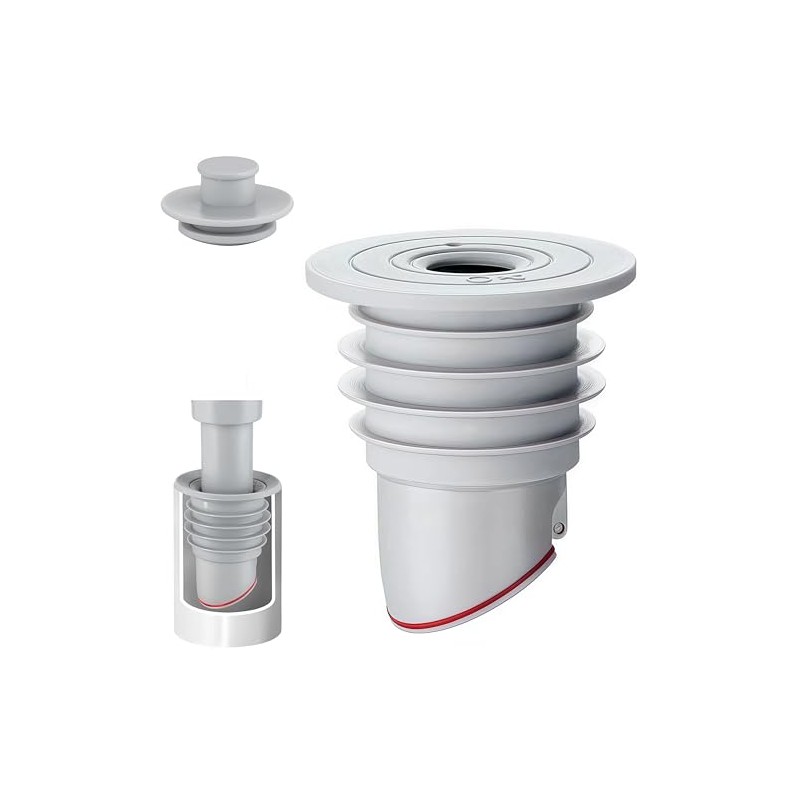 Washing Machine Drain Hose Seal, JHBKing Washer Drain Outlet Plug,