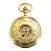 Treeweto - Reloj mecánico de bolsillo para hombre y mujer,