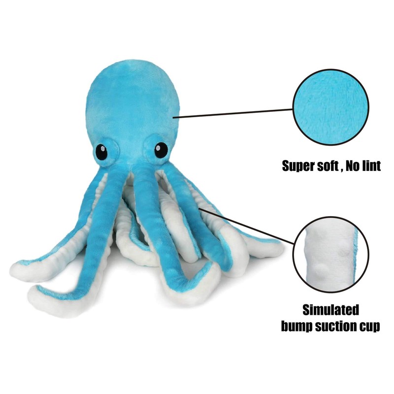 Ice King Bear Cute Big Eyes Octopus Large Stuffed Animals